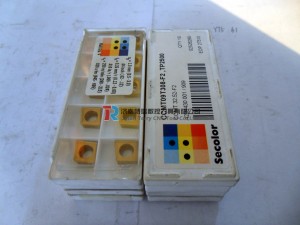 Seco original professional cnc turning tool CCMT09T308-F2 TP2500 cemented carbide inserts, turning indexable insert 