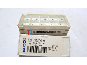 Seco cemented tungsten insert TCGT110202F-AL KX for CNC cutting tools, cnc turning insert, cutting insert