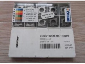 Seco cnc tungsten insert CNMG190616-M5 TP2500 with high cutting performance, competitive price