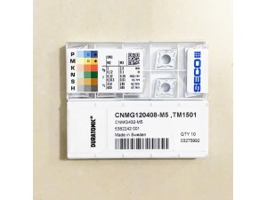 SECO indexable metal lathe cutting tools CNMG120408-M5 TM1501