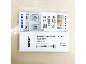 SECO square carbide cutting blades SNMG120412-MG4 TM1501