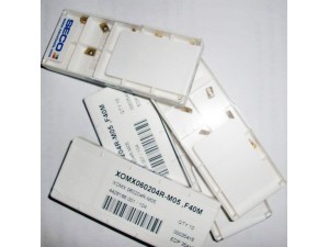 SECO indexable carbide milling inserts XOMX060204R-M05 F40M